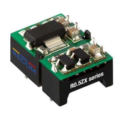 Recom DC/DC Converter 5V DC 100mA 0.5W Surface Mount Operating -40°C to 100°C R0.5ZX-0505/P-Tray