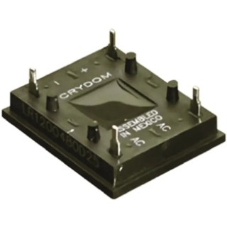 Crydom LR Series Solid State Relay PCB Mount 40A Load 530Vrms Load 32V DC Control LR600240D40