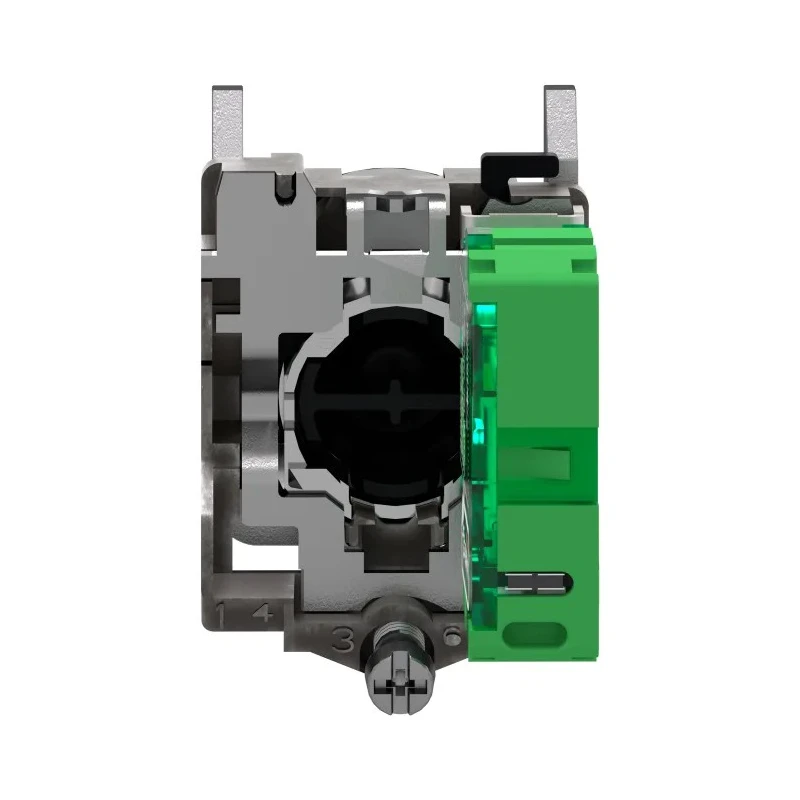Schneider Electric Harmony XB5 Series Push Button Switch, Spring Return, Panel Mount, 22.3 mm Cutout, IP66 IP67 ZB4RTA3