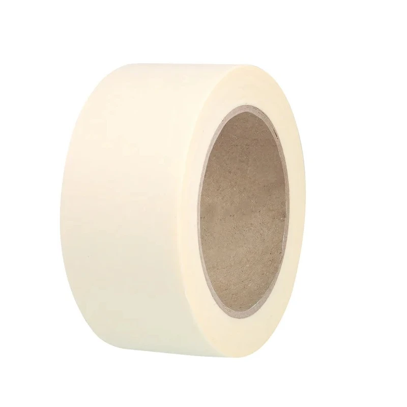 RS PRO White Masking Tape 75mm Width x 50m Length, Crepe Paper Backing, Rubber Adhesive 184-6801