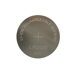 RS PRO Rechargeable Lithium-ion Button Battery 3.7 V 20 mm Diameter LIR2025 25mAh 183-4290