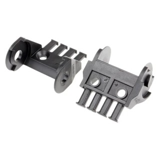 Igus Polymer Cable Trunking Accessory Cable Chain Mounting Bracket 51.5mm Width and Height 14038.34PZ