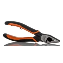 Bahco Combination Plier 1-Piece 160mm Overall Length 33mm Jaw Length 2 mm Cutting Capacity Steel Black Finish 2628 G-160IP