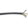 Alpha Wire Alpha Essentials Cords & Cord Sets 3 Core Power Cable 1.32mm² 300V Black PVC 105°C 76m 1942/3 BK003