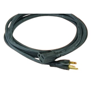 Alpha Wire Alpha Essentials Cords & Cord Sets 3 Core Power Cable Black 0.82mm² 300V 105°C 76m PVC Jacket 1941/3F BK003
