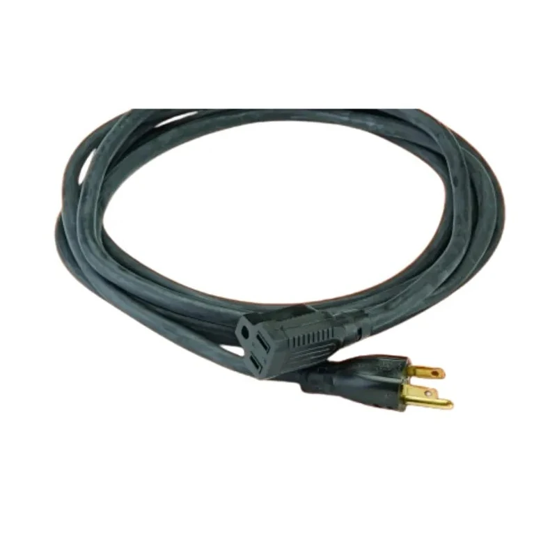 Alpha Wire Alpha Essentials Cords & Cord Sets 3 Core Power Cable Black 0.82mm² 300V 105°C 76m PVC Jacket 1941/3F BK003
