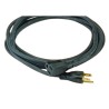 Alpha Wire Alpha Essentials Cords & Cord Sets 3 Core Power Cable Black 0.82mm² 300V 105°C 76m PVC Jacket 1941/3F BK003