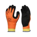 Showa Orange Nylon Polyester Work Gloves Latex Coating Size 8 Cut Resistant Safety Standard EN 388 SHO406