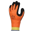 Showa Orange Nylon Polyester Work Gloves Latex Coating Size 8 Cut Resistant Safety Standard EN 388 SHO406