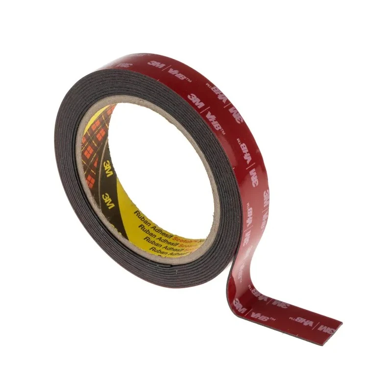 3M VHB Black Foam Tape Double Sided Acrylic Adhesive 19mm Width 1.1mm Thickness 3m Length Germany 3M 5952 19mm x 3m