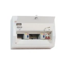 Contactum 8 Steel Consumer Unit 100A, BS EN 61439-3 Defender DDS08188MS