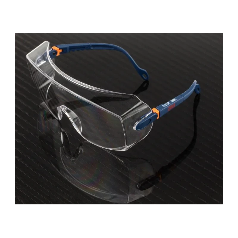 3M Over Spectacles, Scratch Resistant, Anti-Mist, Clear Polycarbonate Lens, Polycarbonate 2800