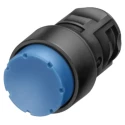 Siemens 3SB2 Series Push Button Switch with Clear Actuator, 22 mm Cutout, Round Style, IP65, Model 3SB2000-0LH01