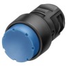 Siemens 3SB2 Series Push Button Switch with Clear Actuator, 22 mm Cutout, Round Style, IP65, Model 3SB2000-0LH01