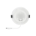 LEDVANCE DL ALU DN Round Aluminium LED Downlight 160 mm Diameter, 52 mm Depth, 220-240 V, 14 W, Cool White 4058075091450