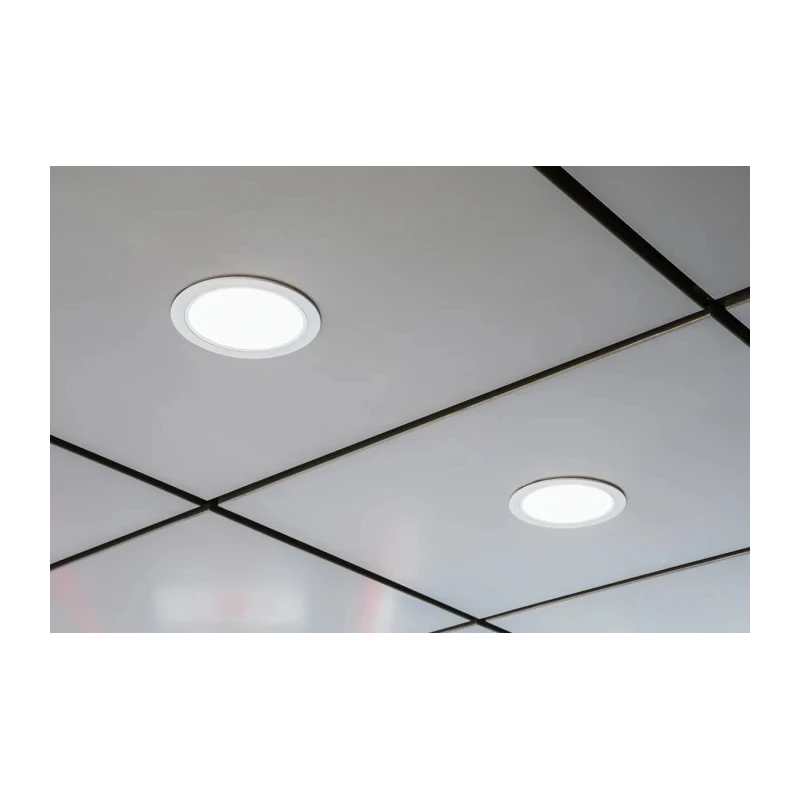 LEDVANCE DL ALU DN Round Aluminium LED Downlight 160 mm Diameter, 52 mm Depth, 220-240 V, 14 W, Cool White 4058075091450