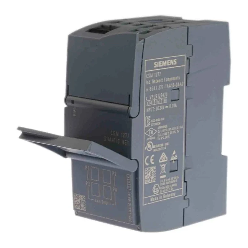 Siemens PLC Expansion Module for use with SIMATIC S7-1200 Series DIN Rail Mount 45mm Width 75mm Depth 6GK7277-1AA10-0AA0