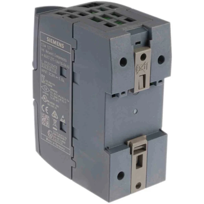 Siemens PLC Expansion Module for use with SIMATIC S7-1200 Series DIN Rail Mount 45mm Width 75mm Depth 6GK7277-1AA10-0AA0