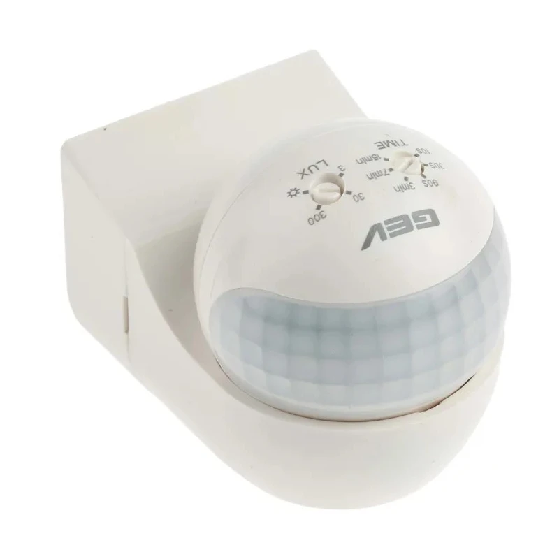 United Automation Passive Infrared PIR Sensor 12 m Sensor Range 12, 24V AC/DC IP44 A86616