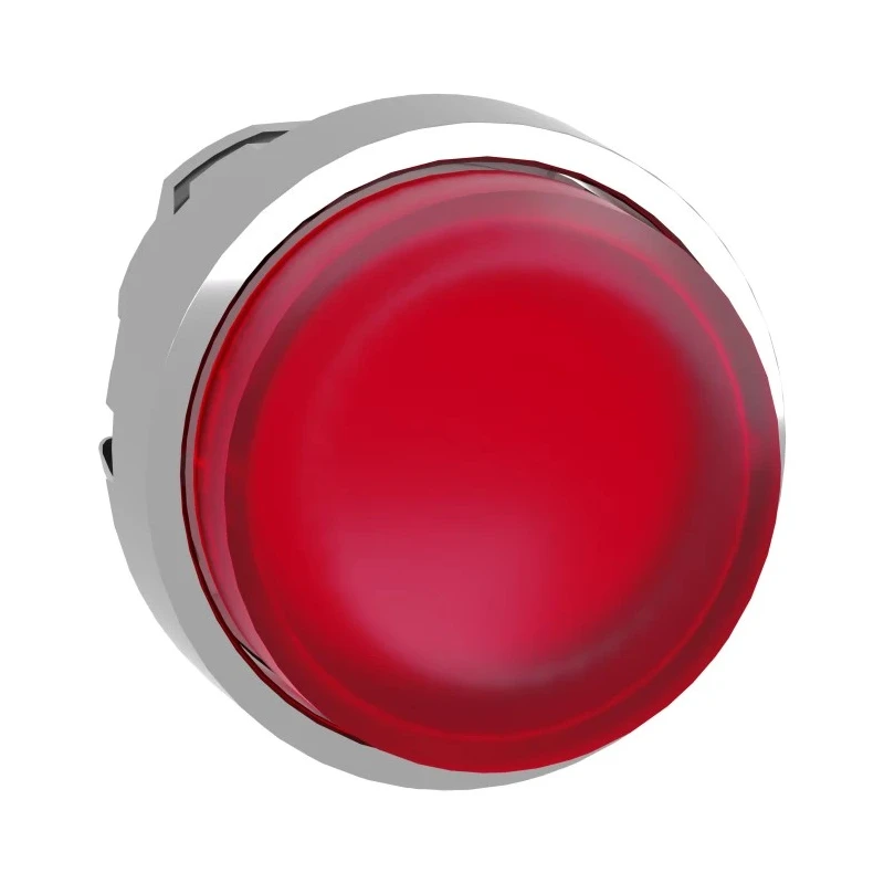 Schneider Electric Harmony XB4 Series Red Maintained Round Push Button Head, 22 mm Cutout, IP67, IP69K ZB4BH43