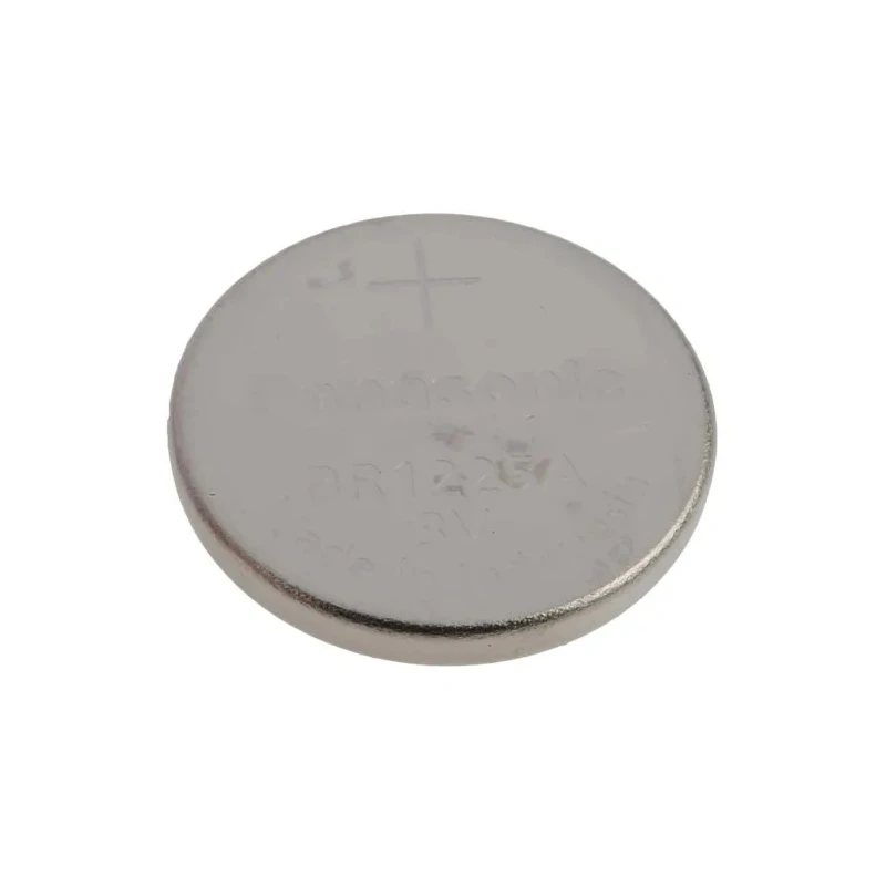 Panasonic BR1225 Button Battery Lithium Polycarbon Monofluoride Chemistry 3 V Nominal Voltage 12.5 mm Diameter BR-1225A/BN