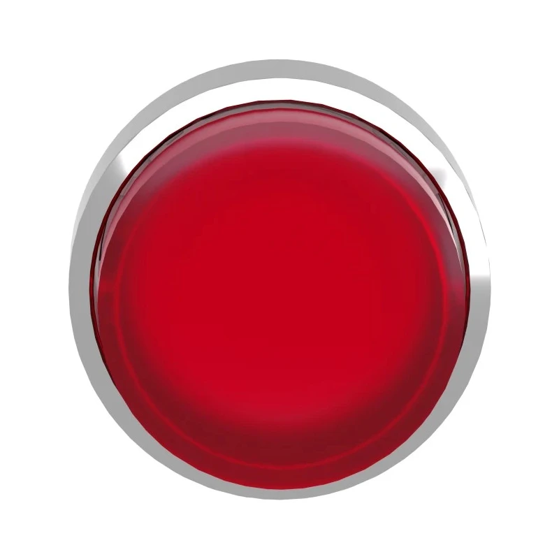 Schneider Electric Harmony XB4 Series Red Maintained Round Push Button Head, 22 mm Cutout, IP67, IP69K ZB4BH43
