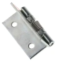 RS PRO Zinc Plated Steel Piano Hinge with Spring Loaded Pin 50 mm x 50 mm x 2 mm 726-4096