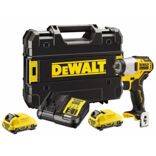 DeWALT 3/8 in 12V Cordless Impact Wrench, 2 Ah Battery, 168Nm Torque, Brushed Motor, 2850 RPM DCF902D2-GB