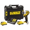 DeWALT 3/8 in 12V Cordless Impact Wrench, 2 Ah Battery, 168Nm Torque, Brushed Motor, 2850 RPM DCF902D2-GB