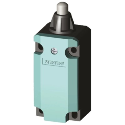 Siemens 3SE5 Series Plunger Limit Switch, 1 NO/2 NC, IP66 IP67 Metal Housing 400V AC 6A 3SE5112-0KC02