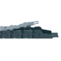 Igus Black Polymer Cable Trunking e-chain with 25mm Width x 17mm Depth, 1m Length, 180mm Minimum Bend Radius W25mm
