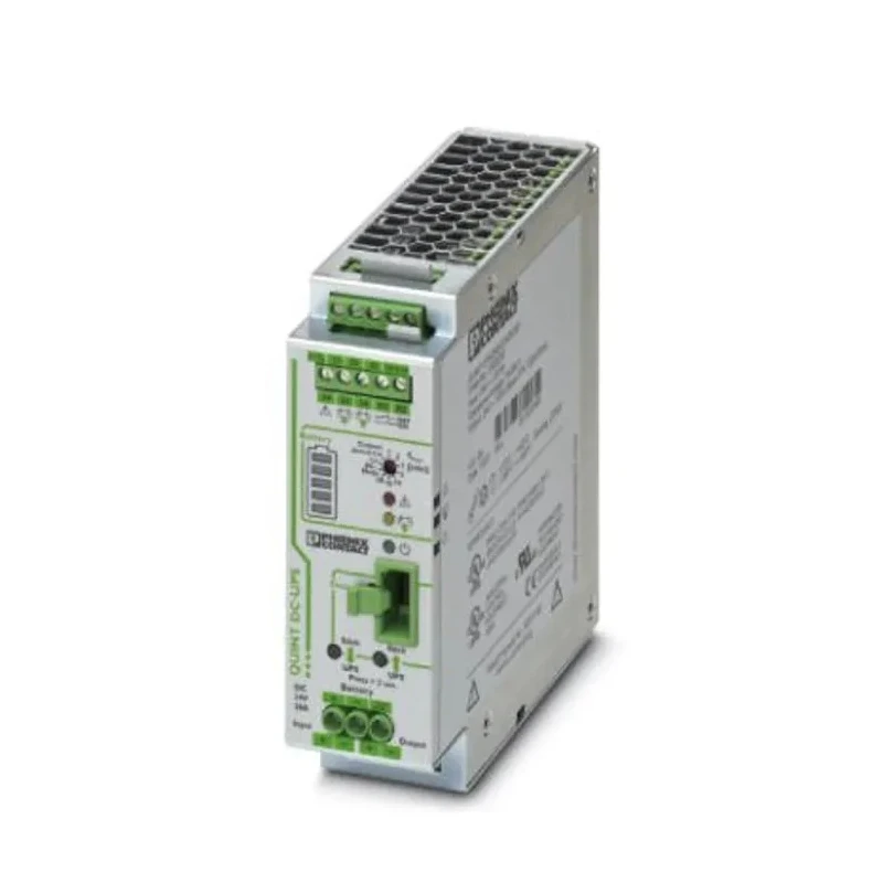 Phoenix Contact Uninterruptible Power Supply QUINT-UPS 24V DC Input 480W Power Rating 20A Current DIN Rail Mount 1h 2320238