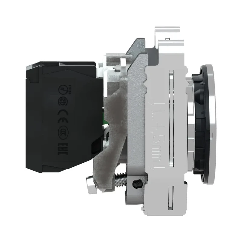 Schneider Electric Harmony XB4 Series Push Button Switch, Spring Return, Panel Mount, 30 mm Cutout, SPST, Blue LED XB4FA61