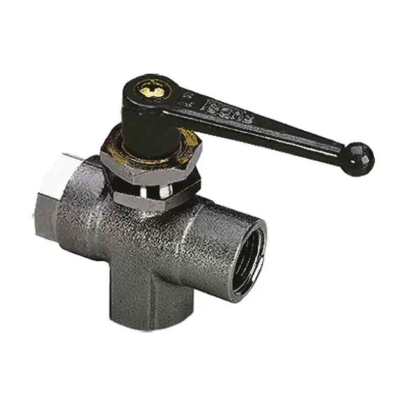Legris Nickel Plated Brass Threaded BSPP Threaded Ball Valve 1/2 in Body Size 20 bar Pressure 0448 12 21