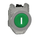 Schneider Electric Harmony XB4 Series Push Button Switch Spring Return Panel 30 mm Cutout SPST Green LED 600 V dc XB4FA3311