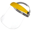 Bolle Safety Clear Acetate Face Shield with Electric Arc Resistance, Yellow Frame, CE Certified RELRSI