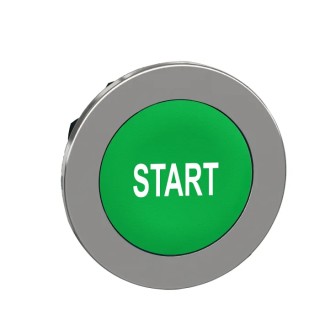 Schneider Electric Harmony Series Green Momentary Push Button Head, 30 mm Cutout, IP66 IP67 IP69K ZB4FA333