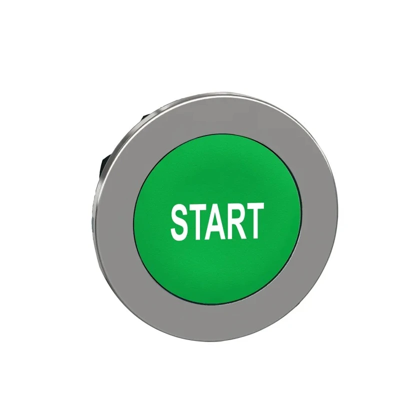 Schneider Electric Harmony Series Green Momentary Push Button Head, 30 mm Cutout, IP66 IP67 IP69K ZB4FA333