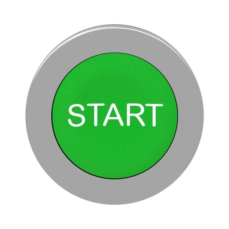 Schneider Electric Harmony Series Green Momentary Push Button Head, 30 mm Cutout, IP66 IP67 IP69K ZB4FA333