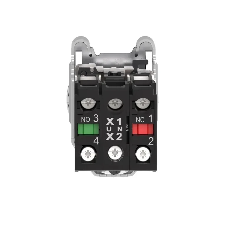 Schneider Electric Harmony XB4 Series Illuminated Push Button Switch, Spring Return, Panel Mount, 30 mm Cutout XB4FW34G5