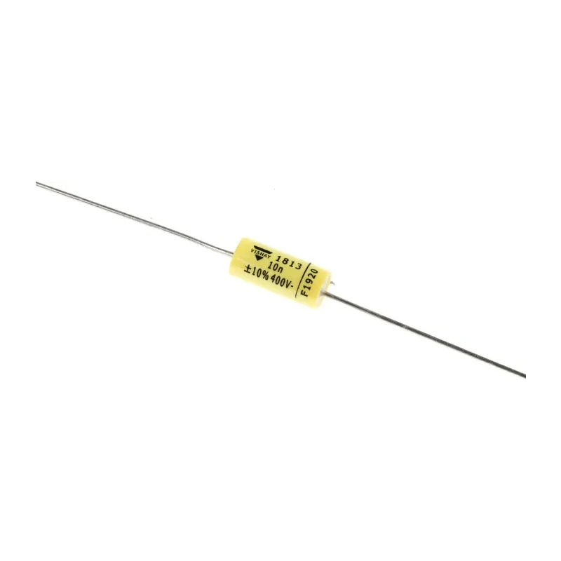 Vishay MKT 1813 Film Capacitor 10 nF 200V AC 400 V DC Through Hole 2 MKT1813310405