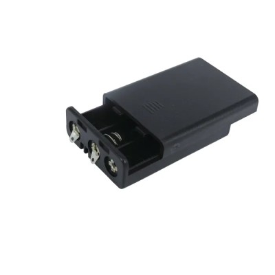 RS PRO AAA Battery Holder Snap-in Polypropylene Body 3 Cell Solder Tag 185-4737