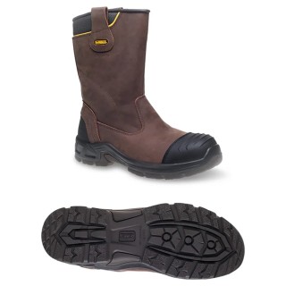 DeWALT Millington Black Composite Toe Capped Men's Safety Boots Size UK 12 EU 46, SRC Slip Resistant, CE EN MILLINGTON 12