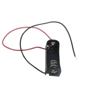 RS PRO N Size Battery Holder Lead Wire Coil Spring Polypropylene Body 34.6mm x 13.2mm x 12.5mm 185-4765