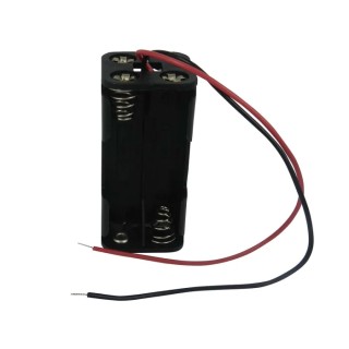 RS PRO Battery Holder for AAA Size 4 Cells with Coil Spring Termination 53mm Length 185-4768