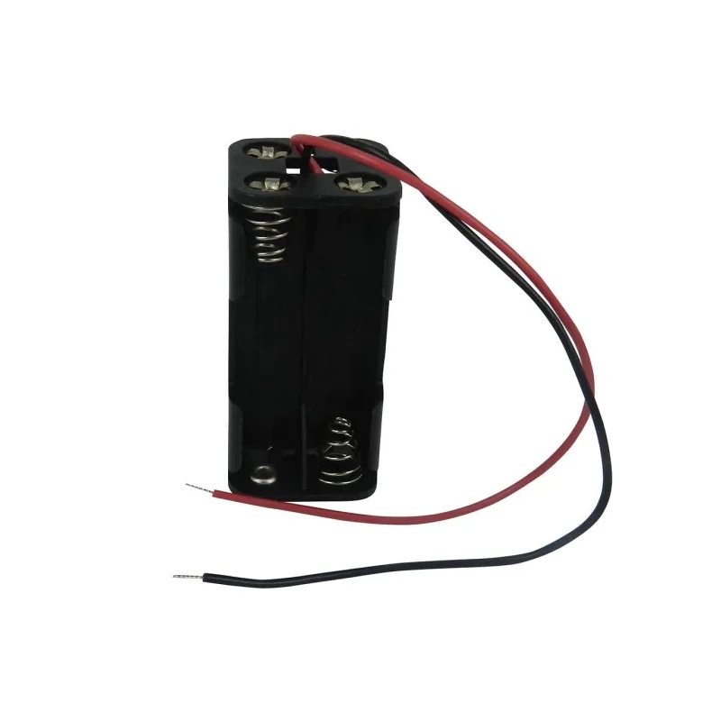 RS PRO Battery Holder for AAA Size 4 Cells with Coil Spring Termination 53mm Length 185-4768