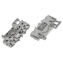 WAGO TOPJOB S 2002 Series Feed Through Terminal Block Grey, 2.5mm², 1-Level, Cage Clamp, IECEx/ATEX 2002-1401