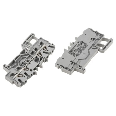 WAGO TOPJOB S 2002 Series Feed Through Terminal Block Grey, 2.5mm², 1-Level, Cage Clamp, IECEx/ATEX 2002-1401