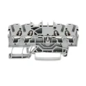 WAGO TOPJOB S 2002 Series Feed Through Terminal Block Grey, 2.5mm², 1-Level, Cage Clamp, IECEx/ATEX 2002-1401
