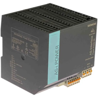 Siemens PLC Power Supply 30V DC 8A Output for AS-I Power Supply Unit 3RX9503-0BA00